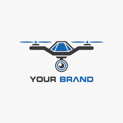 Drone service company logo