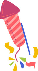 Confetti vector illustration perfect for background or decorative elements