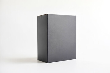 Black Box on White Background