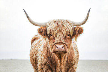 Highland Cow Portrait