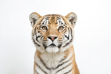 Fototapeta premium Close-up Portrait of a Tiger's Face