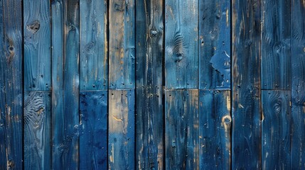 Blue hues on a wooden backdrop