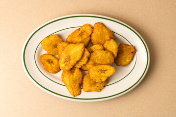 Deep fried plantains
