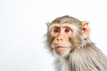 Fototapeta premium Close-up portrait of a monkey's face