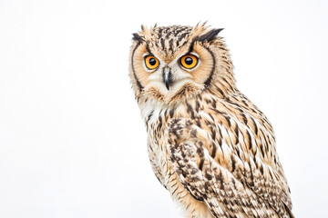 Obraz premium Eurasian Eagle-Owl Close-Up Portrait