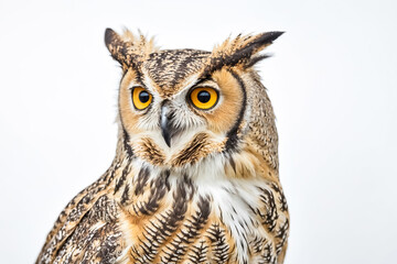 Close-up of an Owl's Face