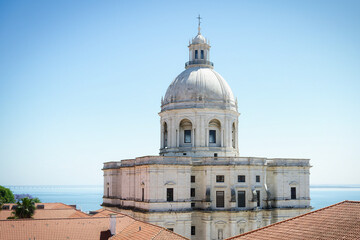 The Igreja de Santa Engrácia in lisbon is a large 17th century baroque church now used as the 