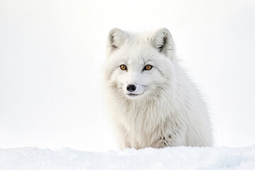 Arctic Fox in Winter Wonderland