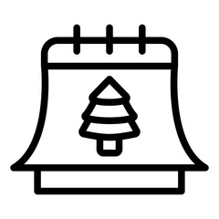Christmass Date Icon