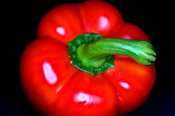 red bell pepper stem