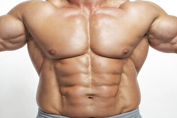 Fototapeta premium Muscular Male Torso