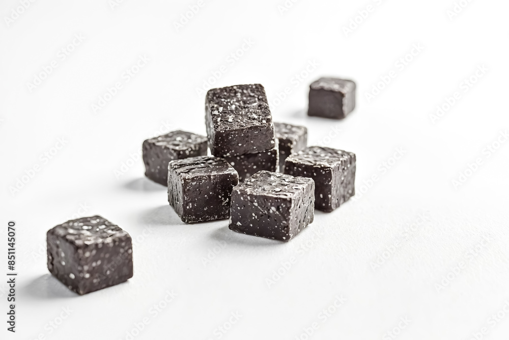 Sticker Dark Chocolate Squares with Sea Salt