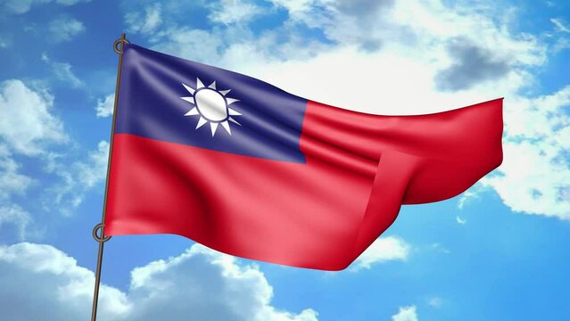 BANDERA TAIWAN ONDEANDO