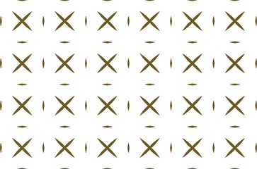 A pattern design of brown shaped on white background