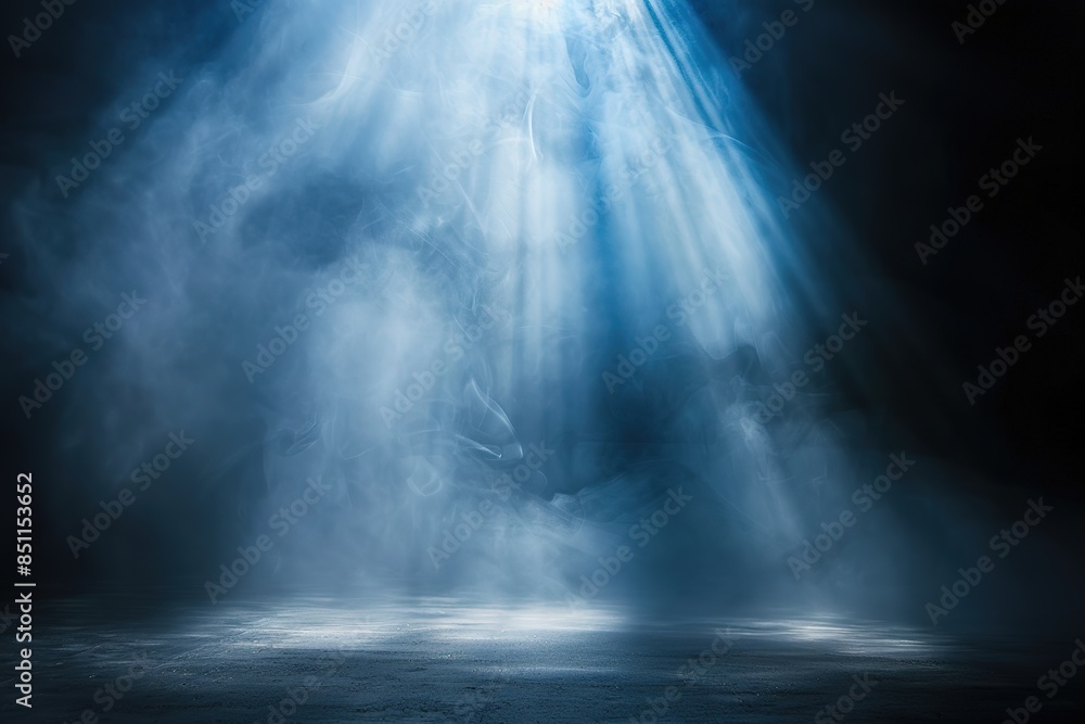 Poster abstract blurred background with light rays and gradient colors, studio room. abstract blurred backg