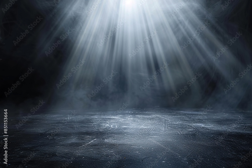 Poster abstract blurred background with light rays and gradient colors, studio room. abstract blurred backg