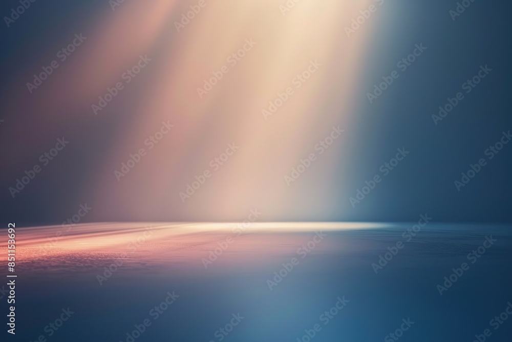 Poster abstract blurred background with light rays and gradient colors, studio room. abstract blurred backg
