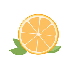 Vector orange flat icon