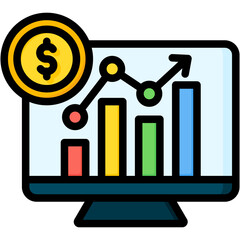 Economic Trends Icon