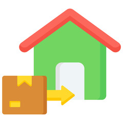 Moving Box Icon