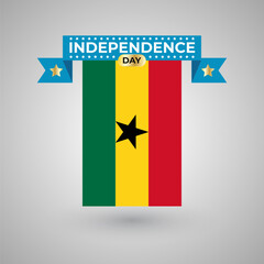 Ghana Independence Day Flag Banner