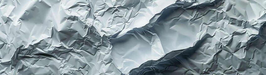 Surface of wet crumpled glued paper. Useful for poster or banner design