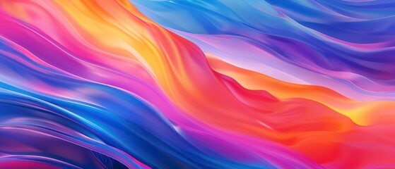 Obraz premium Abstract illustrations of light and smoke waves in blue and black, creating dynamic patterns and textures, ideal for artistic backgrounds and designs