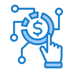 Fintech Revolution Icon