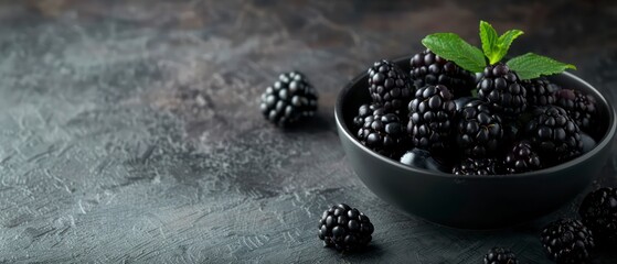 fresh blackberries, symbolizing their health benefits and delicious taste, perfect for promoting a balanced diet and wholesome eating
