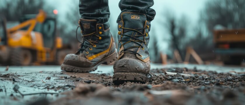 Boots designed for outdoor labor, ensuring comfort and safety while navigating various conditions such as water and challenging terrain