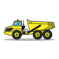articulated dump truck