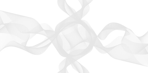 Abstract wave element for design. Wave with lines created using blend tool.  Vector illustration.