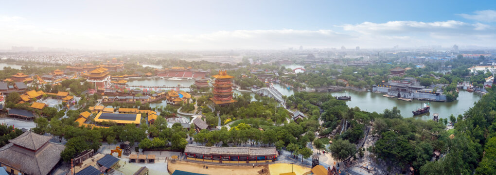 Panoramic View of Ancient City