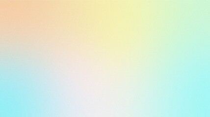Abstract blurred gradient mesh background in blue and yellow tones for banner poster website design