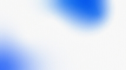 Abstract background with a blue white gradient with subtle noise and grain texture