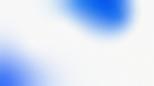 Abstract background with a blue white gradient with subtle noise and grain texture