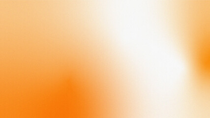 Blending warm orange and white grain background for cheerful energetic happy design