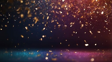 Naklejka premium fireworks in the night sky