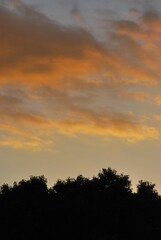 Al ser una zona casi plana,podemos disfrutar de hermosos y coloridos atardeceres.

