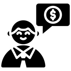 Financial Advisor Icon