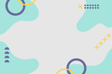 Abstract fluid and rounded background