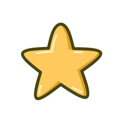 Cute star ornament
