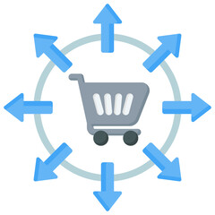 E Commerce Expansion Icon