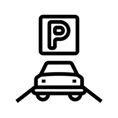 Parking Area Icon