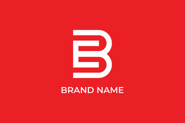 initial letter TB BT lineart  Minimal elegant monogram art logo Outstanding professional trendy awesome artistic business logo, letter CB UB TB logo