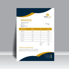 New Invoice design in completely new style, For your company. Brand-new Invoice design for your business in an entirely new aesthetic.
