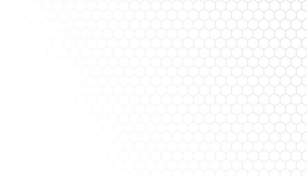 line style geometric hexagonal pattern white backdrop design
