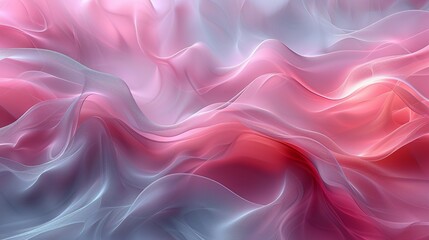 Obraz premium Soft pink and grey abstract background with gentle curves and flowing lines, creating a soothing and elegant visual effect perfect for a feminine or serene theme. Abstract Backgrounds Illustration,