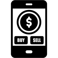 Stock Buy Sell Icon