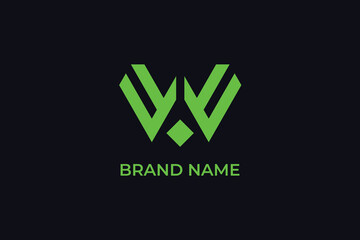 minimal elegant trendy letter W monogram, letter FF hawk wings logo, letter WF diamond icon bird flying iconic business logo, letter FF jet, logo